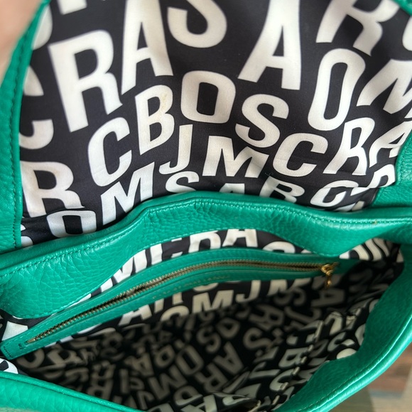 Rare Marc Jacobs Green Leather Backpack - Picture 4 of 11